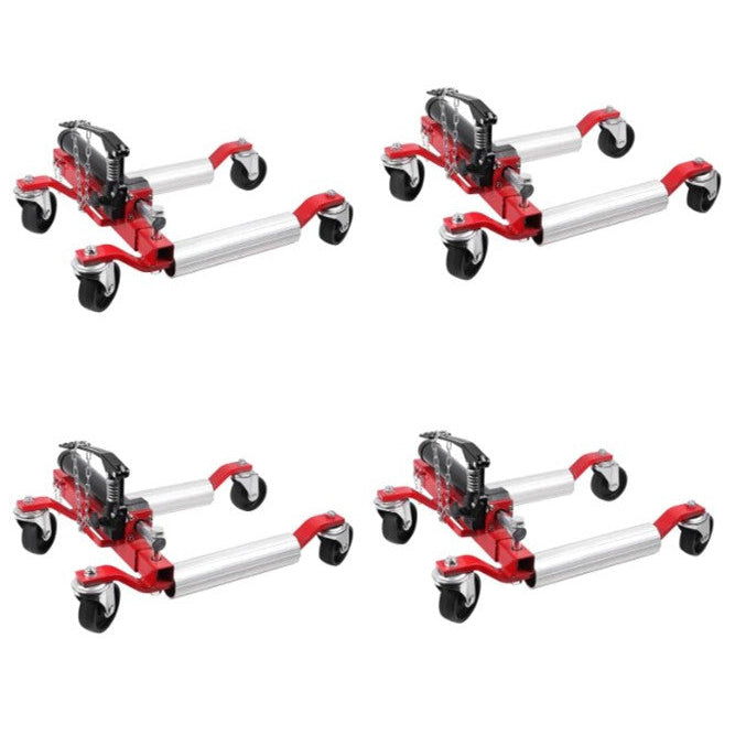 Garvee PRO 4-Piece Wheel Dolly, 1500 lbs, Hydraulic Tire Jack