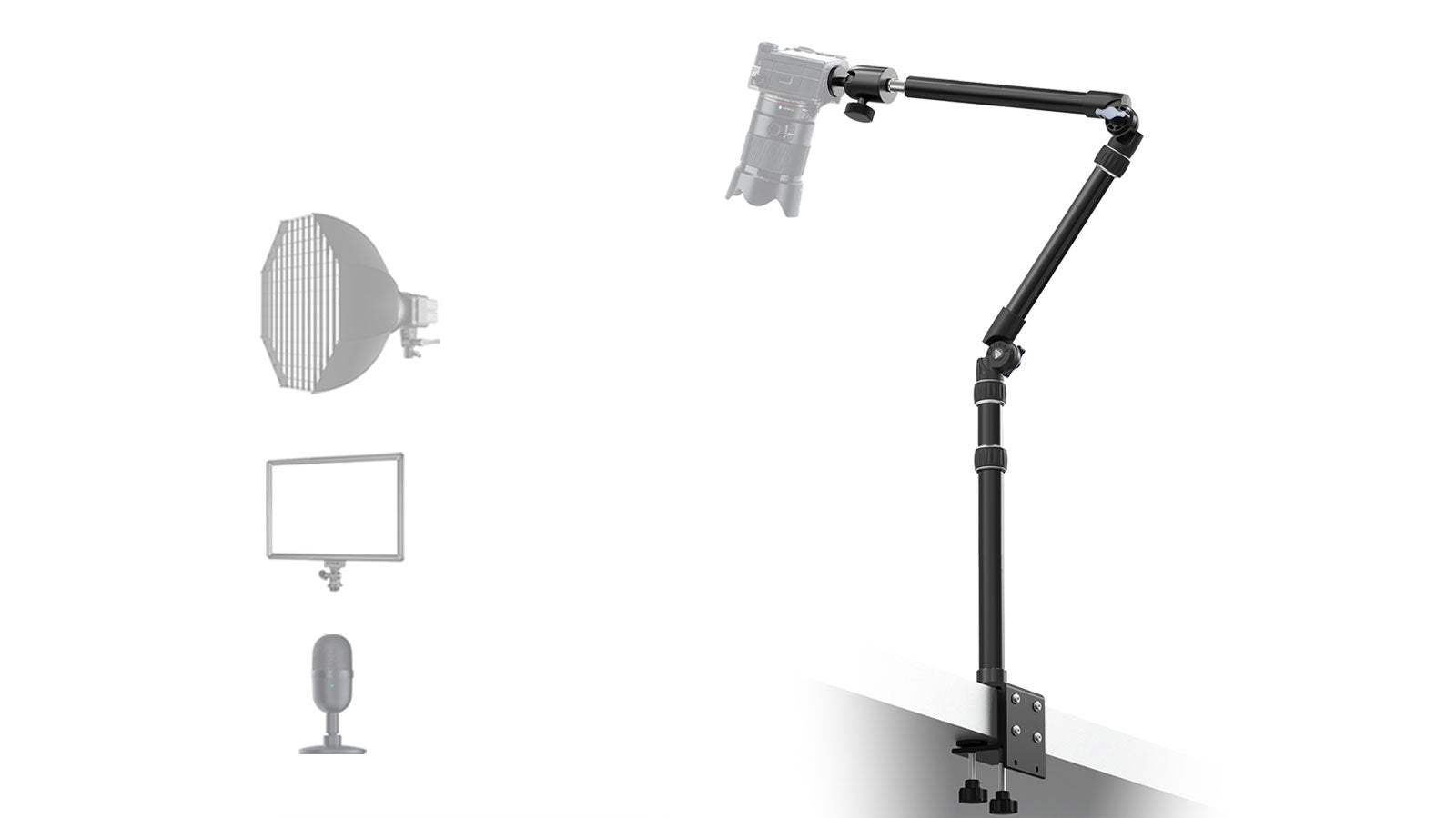 RAUBAY Desktop Magic Arm: All Metal