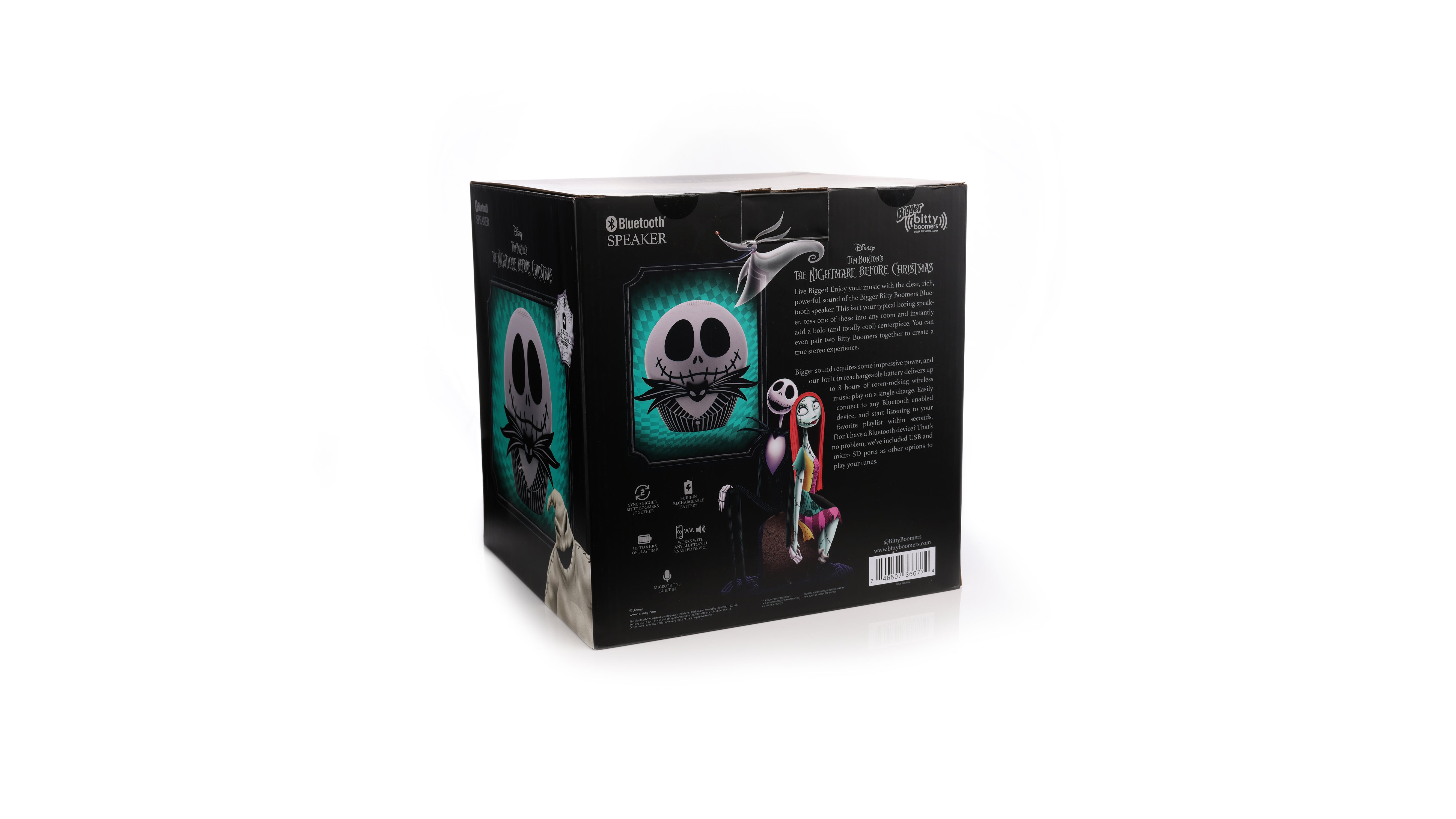 Bitty Boomers 8" Jack Skellington Portable Speaker