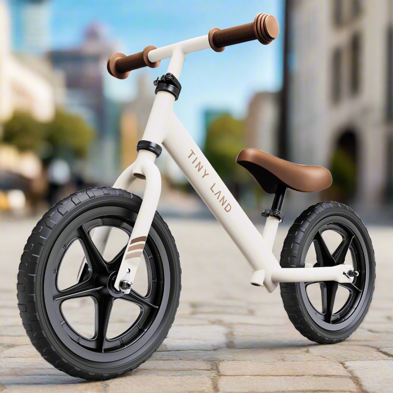 Tiny Land® Foam Tire Balance Bike -White