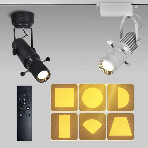 Dimmable 2.4G Wireless Aputure Ceiling Spotlight With Remote 10W 20W 30W LED Track Rail LED Spotlights Focus Painting Cut LightCL240730