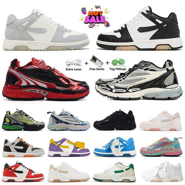 Top Out Of Office OOO Low White Sneakers Designer Shoes Be Right Back Mens Trainers Women Black Pink Lilac Vintage OW Dhgates Luxury Platfor