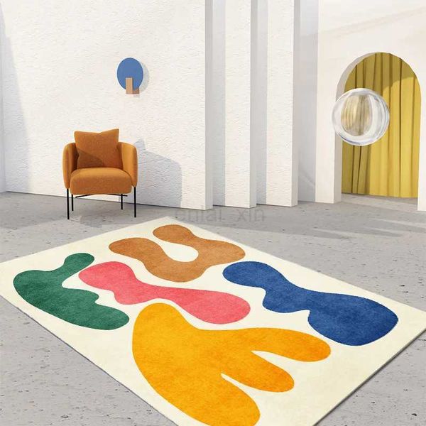 Modern Style Bedroom Decor Plush Carpet Large Area Carpets for Living Room Home Abstract Floor Mat Fluffy Soft Childrens RugY240729