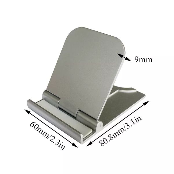 Adjustable Cell Phone Stand, Desk Phone Holder, Cradle, Dock, Compatible with Ip