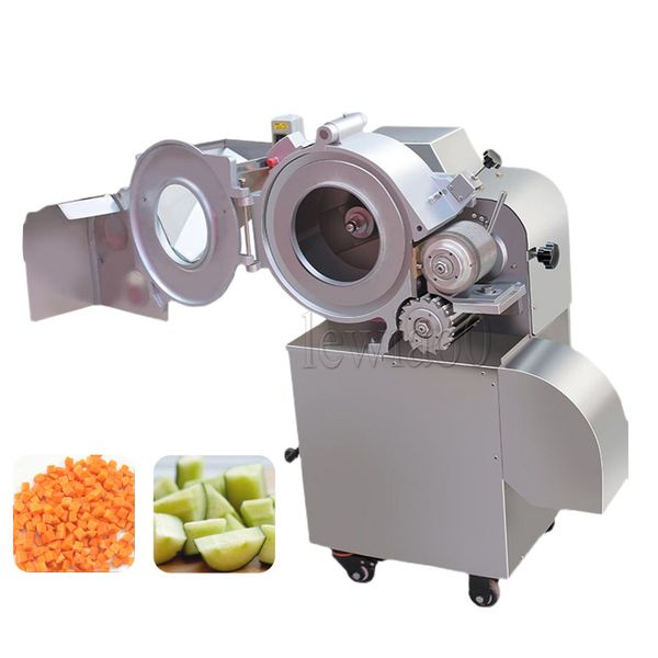 110V 220V Commercial Electric Fruit And Vegetable Granule Dice Machine Radish Potato Dice Machine