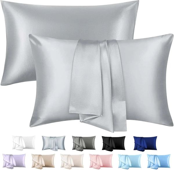 100% silk pillowcase silk satin hair beauty pillowcase comfortable pillowcase home decoration wholesale 240829