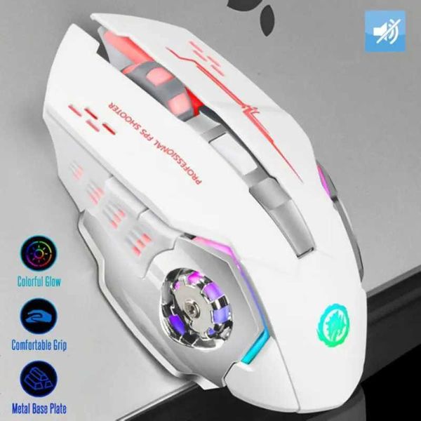 RYRA charging wired-wireless gaming mouse Cputer silent 2.4G USB mouse E-Sports backlit PC gaming mouse Y241116