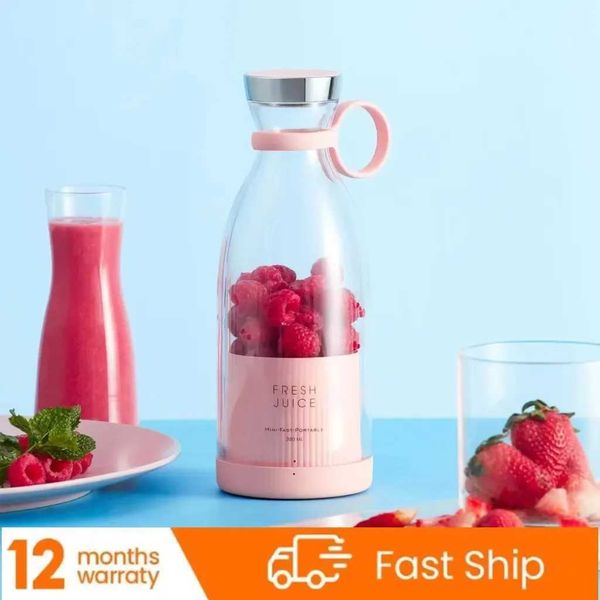 Portable electric juice blender Usb mini fruit blender juice blender fruit extractor food milkshake multifunctional juicer W241025