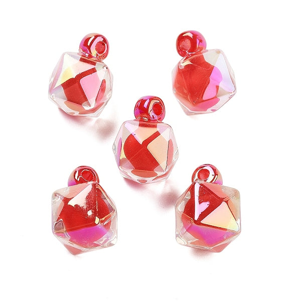 Pendentifs acryliques opaques de placage uv