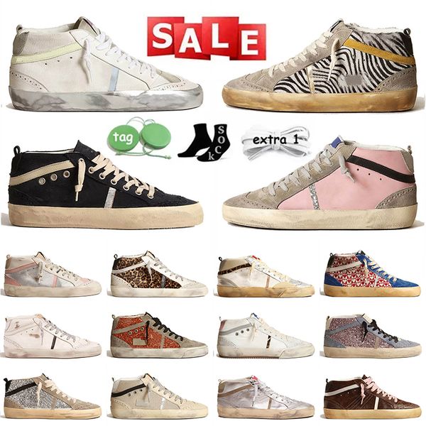 luxury platform low sneakers men women designer dress shoes black white silver glitter leopard brand vintage flat trainers outdoor jogging w