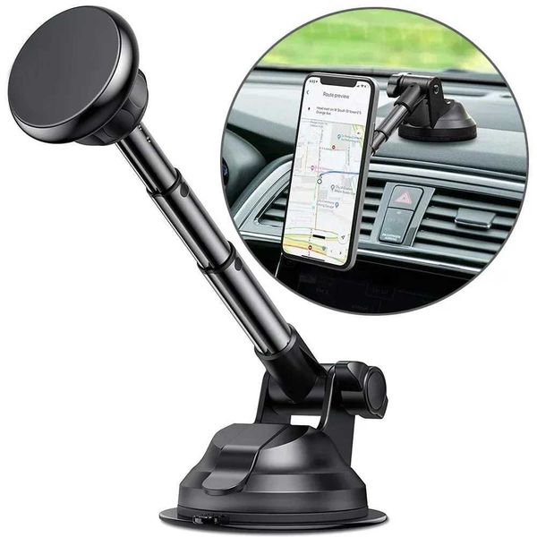 Magnetic Car Phone Holder Mount Magnet Mobile Cellphone Support Stand Accessories in Car for Xiaomi IPhone 12 13 14 Pro Max Y240806