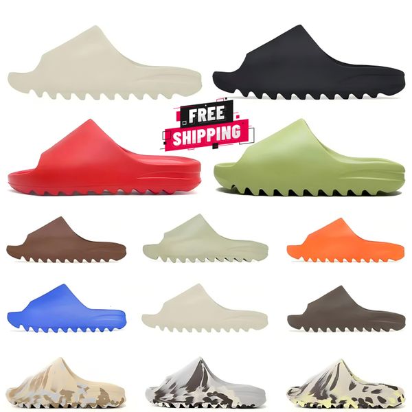 Free shipping Designer Slippers Men Women Sandals Salt Sand Onyx Ochre Bone Resin Granite Red Core Slipper Shoes Clog Desert Ararat Luxury S