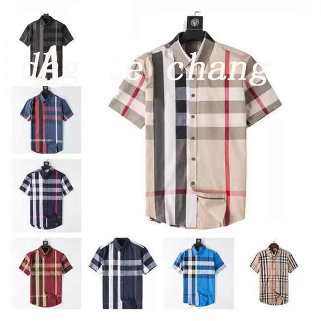 Luxurys Designers SITEWEIE Men Business Black Gold Print Shirt Mens Dress Shirts Stand Collar Button Up Shirts Chemise Homme Camisa Masculina M-4XL