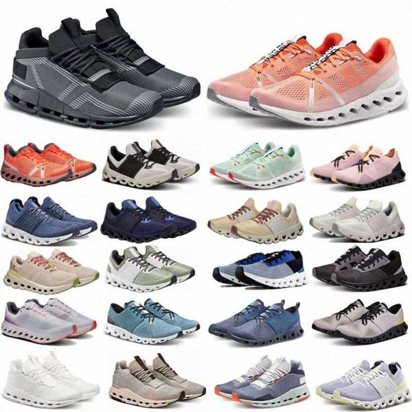 Com tênis de caixa OnCloudd Women Monster Men Shoes Running Outdoor Sport Tennis Walking Black White Trainers EUR 36-45 W3VG#