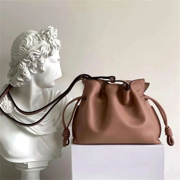 15A Retro Mirror Quality Designers Flamenco Crossbody top Nappa leather Shoulder bags designer soft calfskin handbags Magnetic closure draw