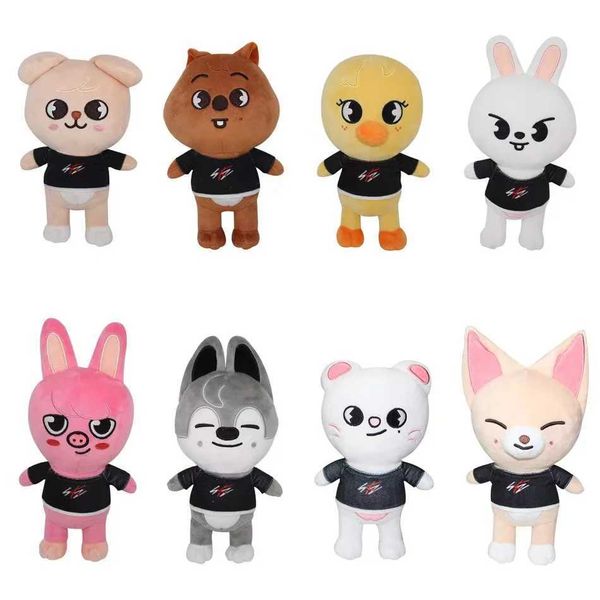 Plush Dolls SKZOO 25cm stuffed toy cartoon doll for children Leeknow Hyunjin gift Q241114
