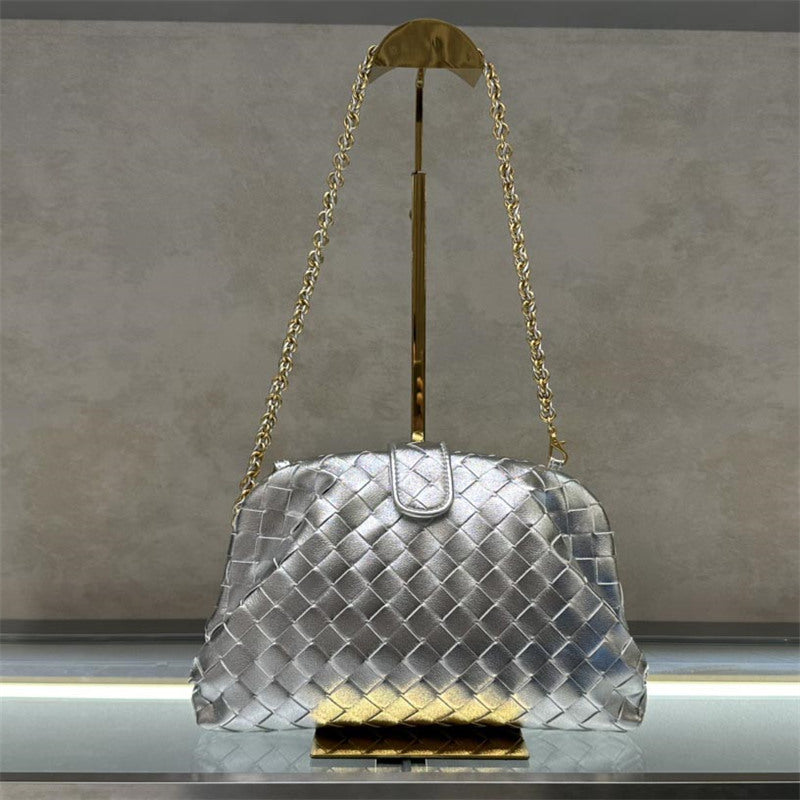 Designer Weaving Shoulder Bag Fashion Bustbag Crossbody Bags Real Leather Handbag Luxury Classic Women Messenger Tassel Tote High quality fgh34223