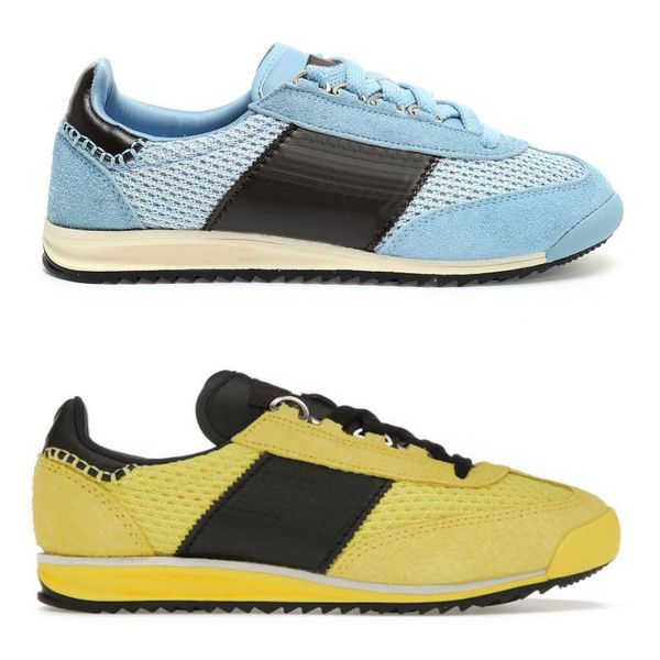 Shoes Sl 76 Running Ash Blue Yellow Men Women Low-bottom Sneakers 36-45