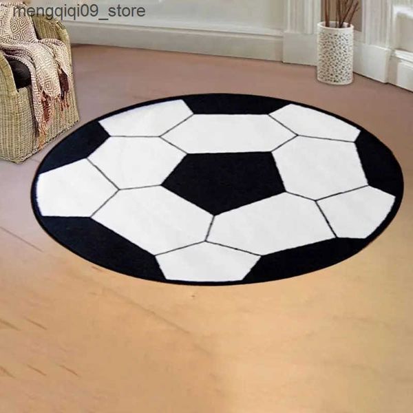 Carpets Ball Carpet Football Basketball Childrens Bedroom Carpet Living Room Carpet Computer Chair Floor Mat Mode Area Carpet L240910 L0910