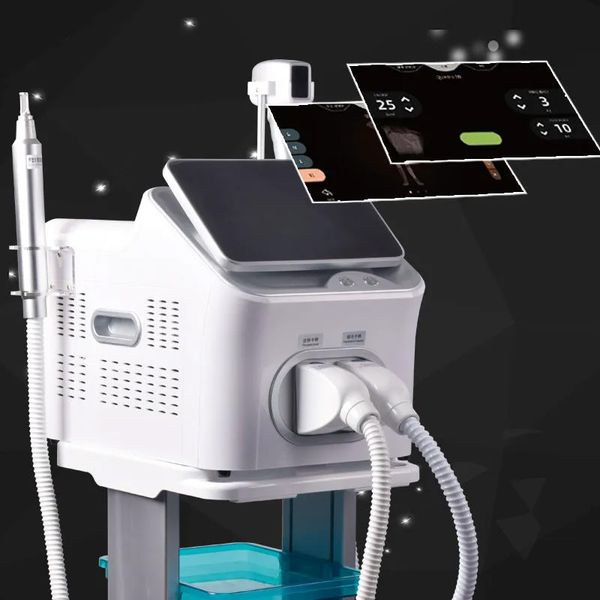 High Power 2 In 1 Diode Laser Hair Removal Nd Yag Tattoo Removal Ice Laser Machine