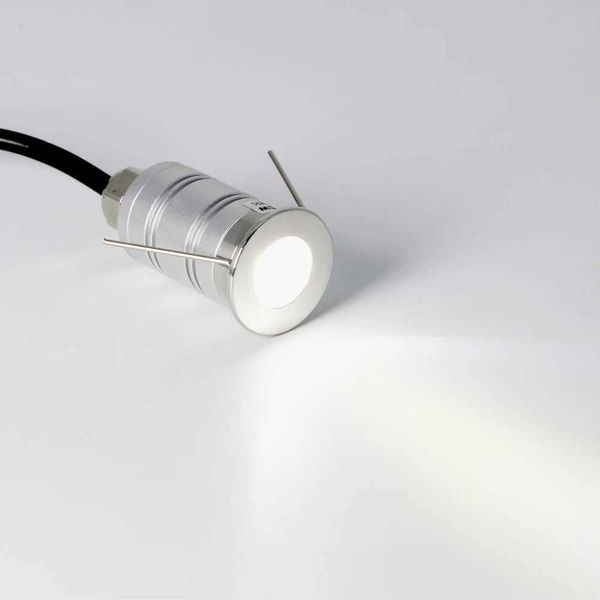 1W LED Underground Light Ground Garden Path Floor Lamp Outdoor Underground Buried Yard Lamp Landscape Light DC12-24V Sauna Spot CL24813