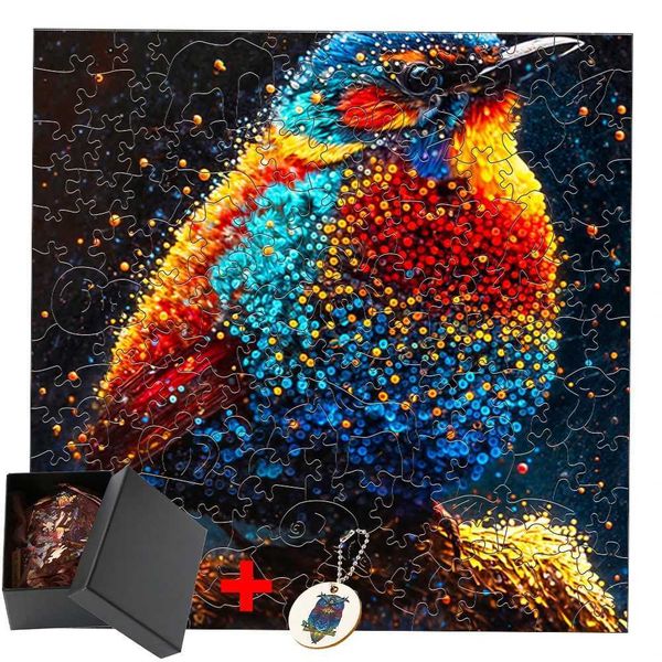 3D Puzzles Bird Board Games For Children 3d Wooden Puzzle Adults Learning Education Educational Toys Wooden Puzzle Animals Wood Puzzl H24111