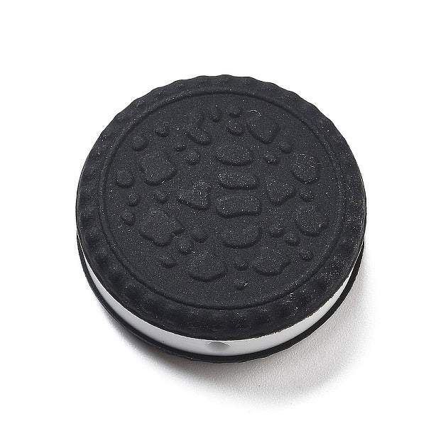 Cookie Food Grade Eco-Friendly Silicone Focal Beads