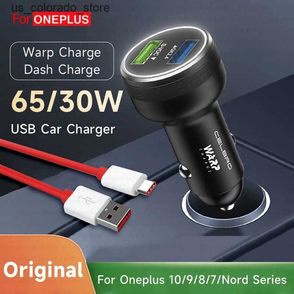 Wireless Chargers 65W Warp Charge 30W Car USB Phone Charger OnePlus 9R 10 Pro 8 7 6 5 9RT 9 Nord N10 N100 Samsung Dash One Plus Fast Chargin