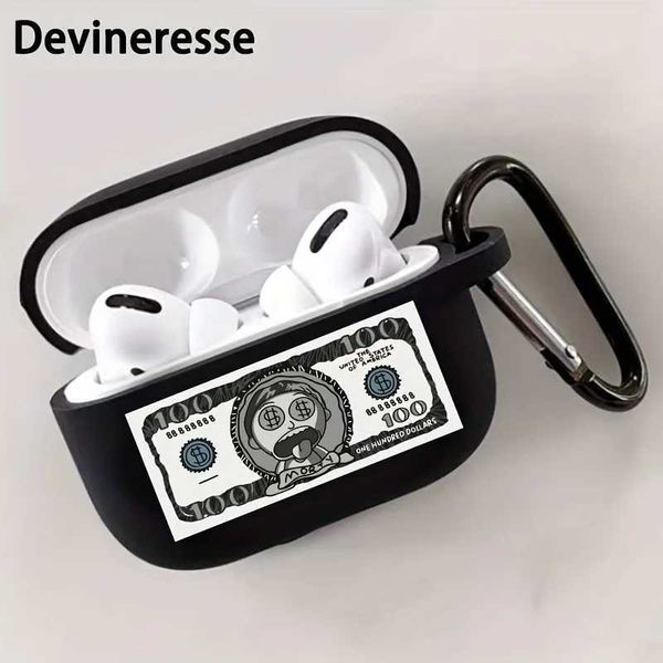 Earphone Accessories Wacky Cartoon Money Protective Case For Wireless Headset For Airpods 1-2 Case Airpods3 Airpods Pro Generation Tpu Case