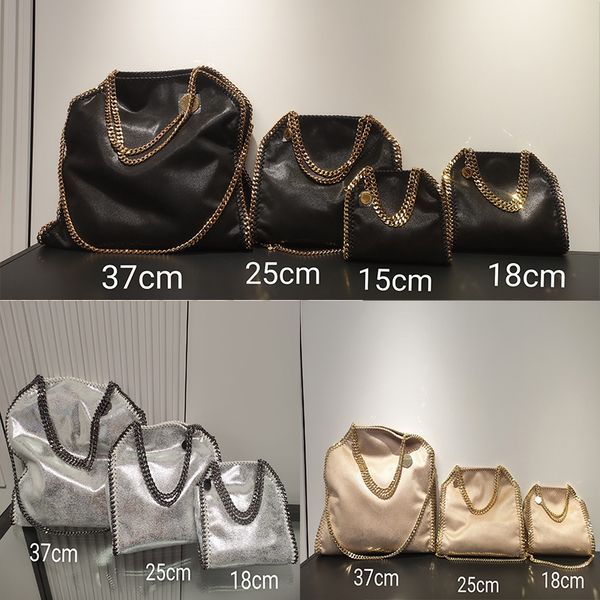 New Mccarey Falabella Large Tote Bag Women Black Designer Shopping Chain Bags Wallet Messenger Leather Handbags Shoulder Quality Purses Cros