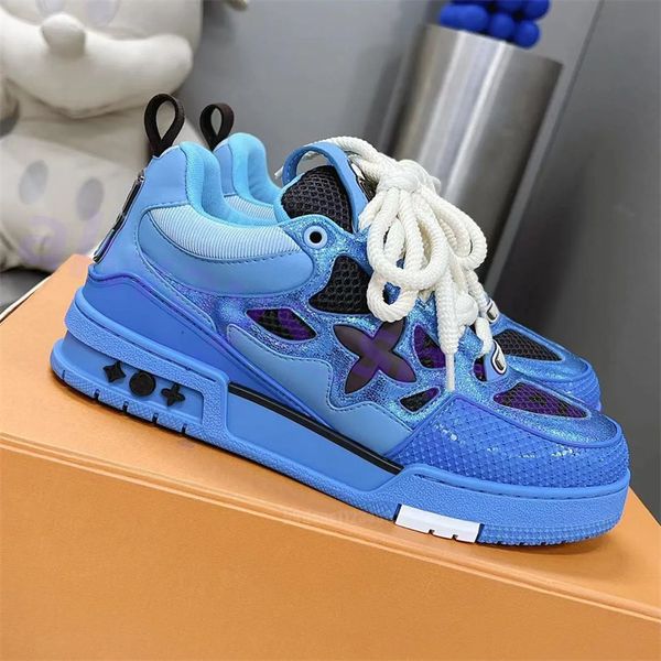 2024 Men Skate shoes Sneakers Designer Women shoes fashion Mesh Abloh Sneaker Platform Virgil Maxi Casual Lace-up Runner Trainer Shoes outdo