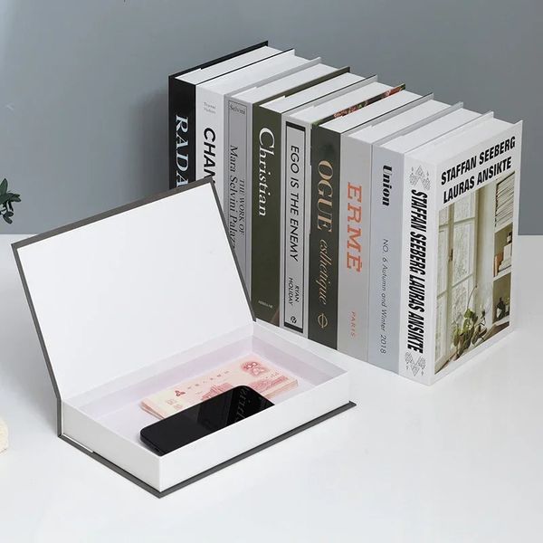 Books Home Decoration Accessories for Living Room Fashion Home Decor Prop Books Simple Nordic Coffee Table Books 250113