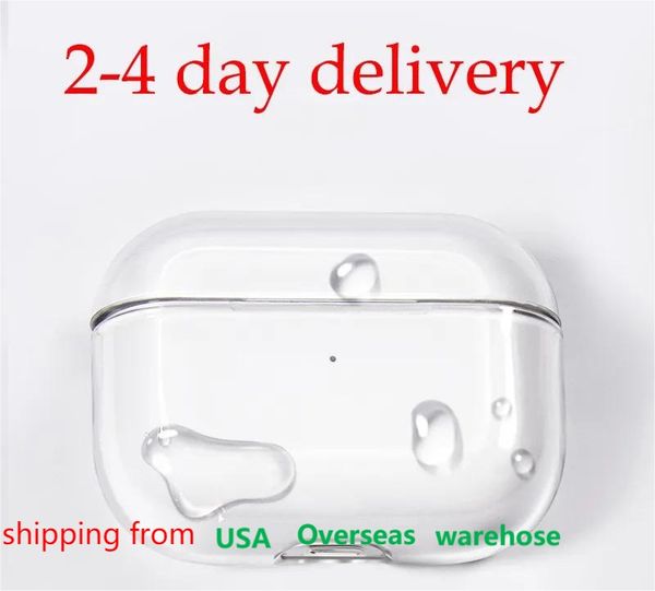For Airpods 2 pro air pods 3 Earphones Headphone Accessories Solid Silicone Cute Protective Earphone Cover Apple airpod Wireless Charging Ca
