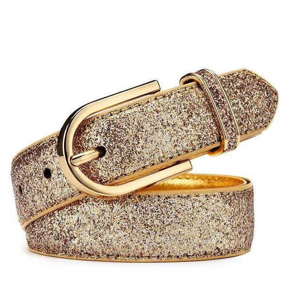 Golden belt fashionable PU leather belt Marriott premium brand casual belt jeans designer belt X241209