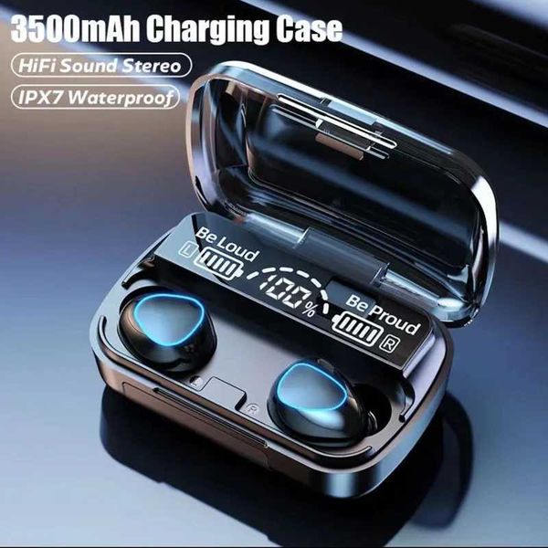 New Arrival M10 wireless earphones with charging case waterproof earphones 9D stereo sports earphones earphones with microphone BT Z241213