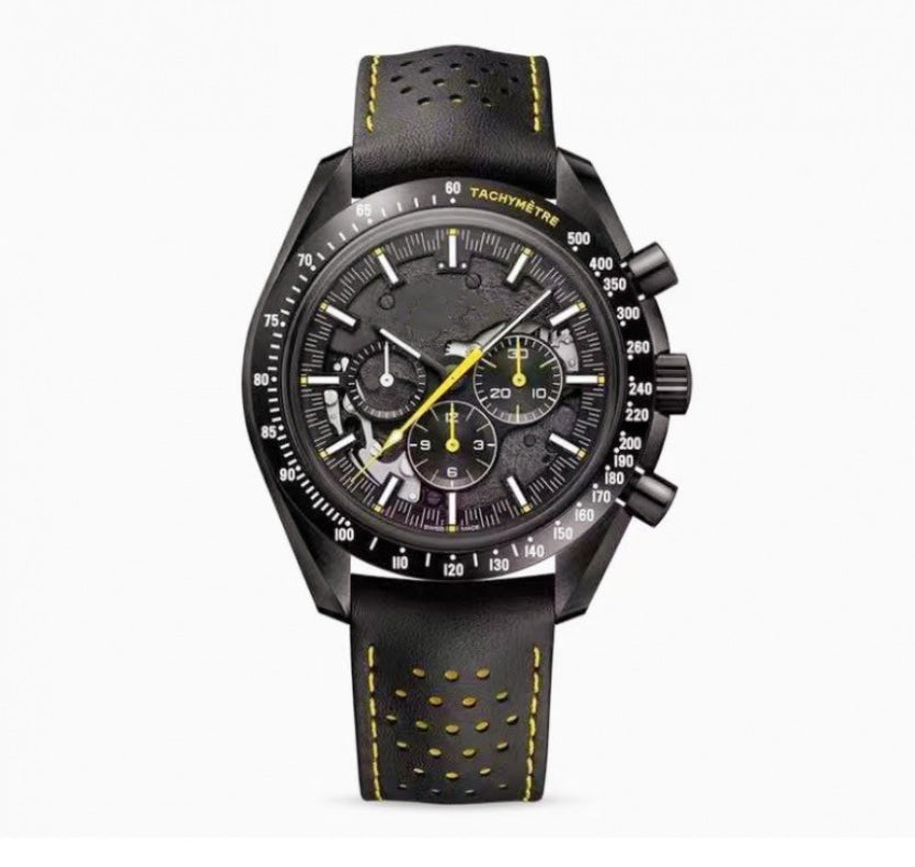 speed men&#039;s c-axial master watch for Mens All Dial Work Quartz Watches Sea Professional Full Featured Business Chronograph Chronometer Clock St