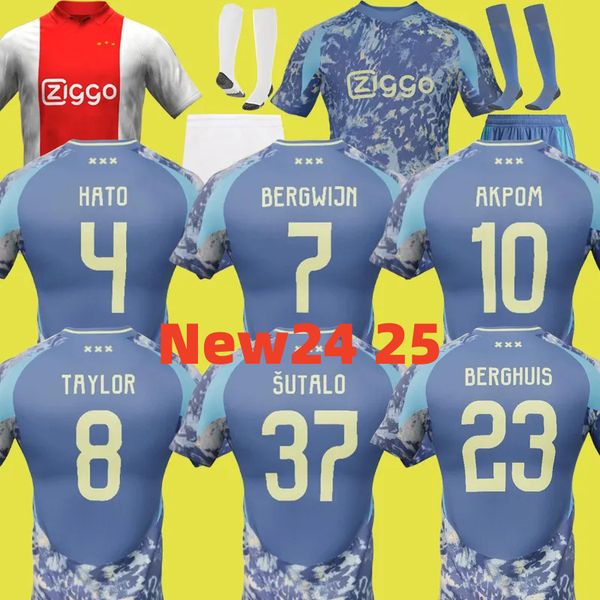 2024 fans player AKPOM Soccer Jerseys MIKAUTADZE BERGHUIS Third black Kit VAN DEN BOOMEN BERGWIJN MARLEY 24 25 SOSA football shirts men kids