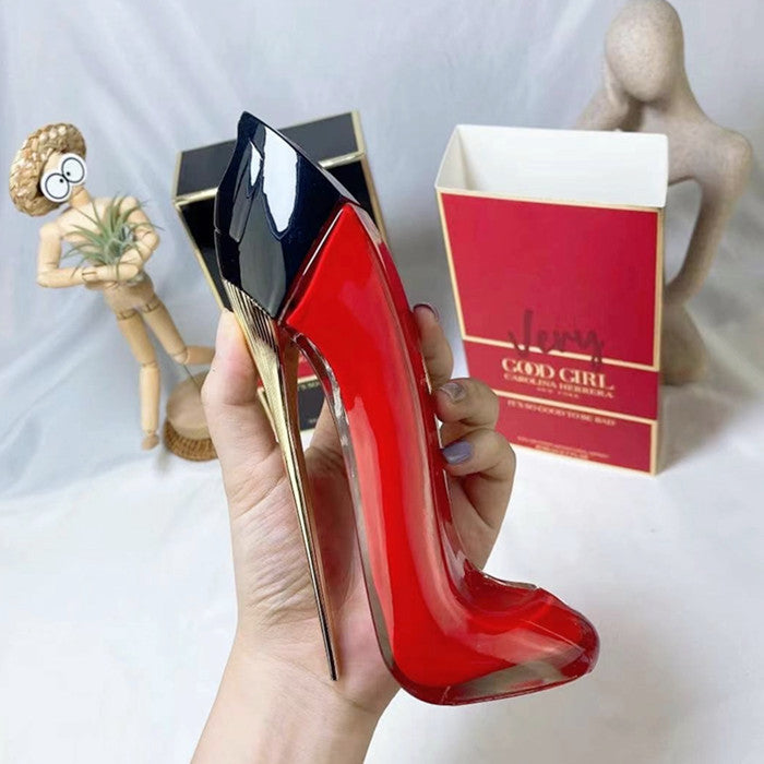 Design famous Fragrance perfume girl heels 80ml Glorious gold Fantastic pink Collector edition black red long lasting charming Spray Parfum
