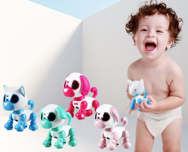 ZP Sensory Robot English Toy Sensing Touch Electric Hine Chien Baby 0-3 Years Old Juguete Perro Interactive Dog Toys Juguetes Para Perros