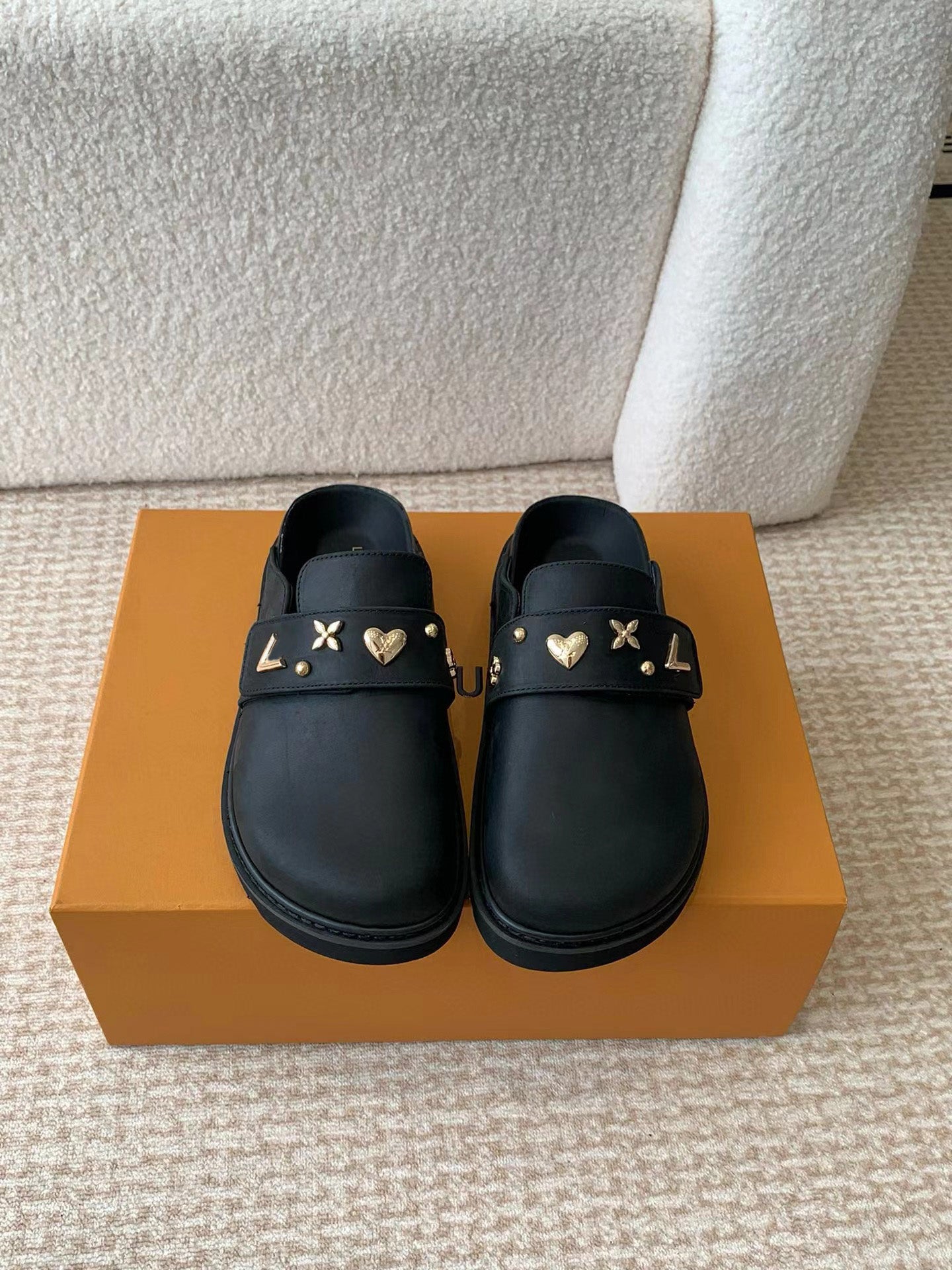 Designer shoes Cosy Flat Comfort Clog 2044ss Women Men Sandals Slippers Mules denim Nubuck Leather Flat slippers Boken slippers size35-45