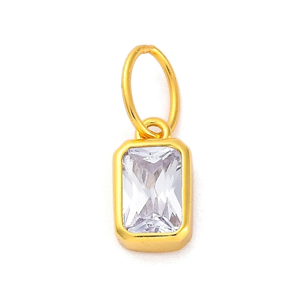 925 Zirkonia-Charm aus Sterlingsilber