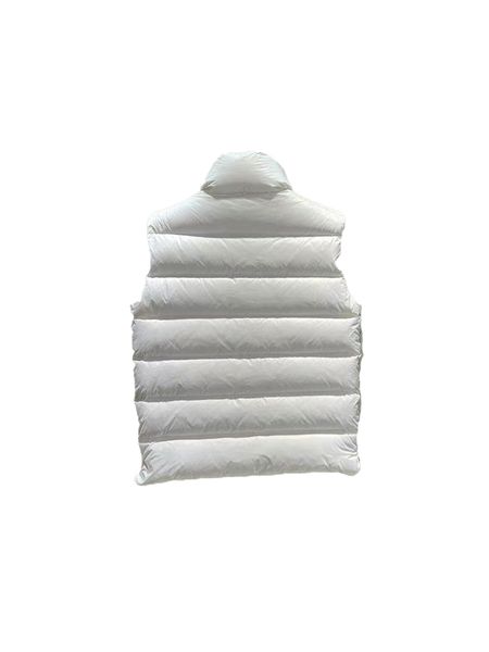 puffer vest mens designer jacket vest winter mens stand collar vest gilet luxury down jacket vest feather filled material coat graphite whit