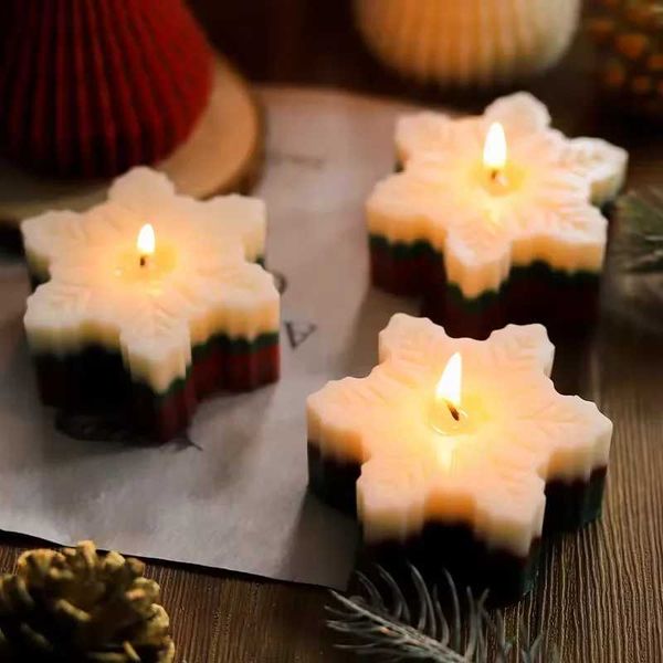 JAYWOOD Christmas Candles Scented Candle Party Decoration OrnamentXJ241207