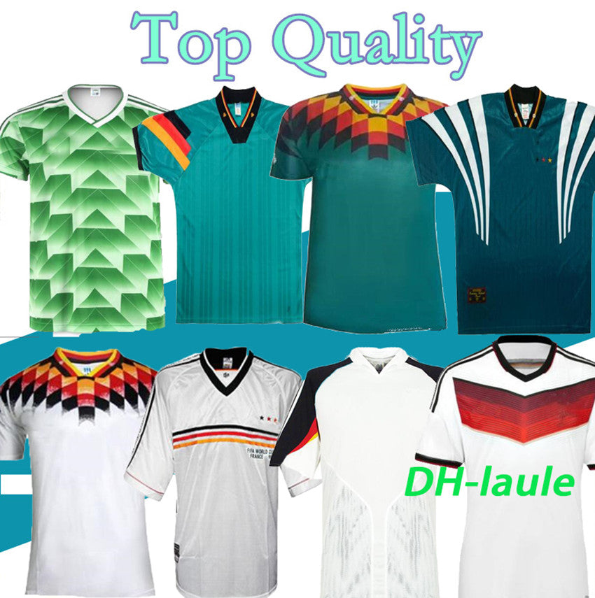 1990 1998 1988 1996 GermanyS Retro Littbarski BALLACK Soccer Jersey KLINSMANN 2006 2014 shirts KALKBRENNER 1996 2004 Matthaus Hassler Bierhoff KLOSE