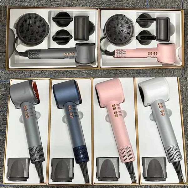 High Speed Anion Hair Dryers Wind Speed 65m-s 1600W 110000 Rpm Professional Hair Care Quick Drye Negative Ion Hair dryer 220v Y240807 Y24080