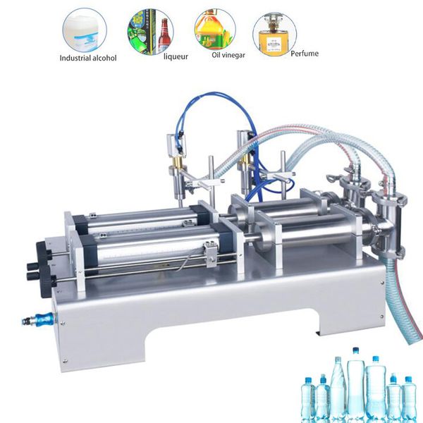 Pneumatic Liquid Filling Machine Desktop Milk, soy sauce, vinegar Filling Machine Water Beverage Filler