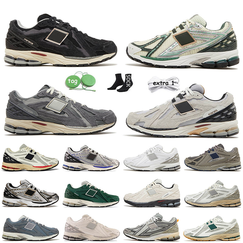 2023 Top 1906R Running Shoes 1906s Sneakers Sea Salt Marblehead White Red Silver Metallic Blue Runner The Downtown Run Mens Women Trainers Sports Sn