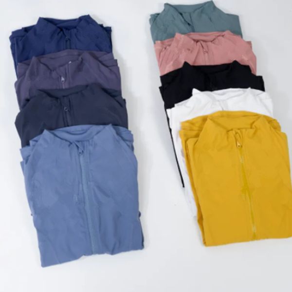 Women&#039;s Yoga Workout Sport Coat Fiess Sports Quick Dry Activewear Solid Zip Up Sweatshirt Sportwear Top Sell Jacket