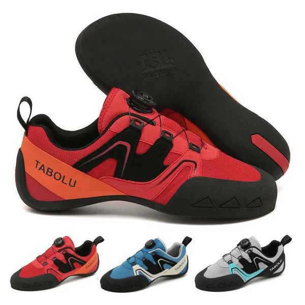 Professional mens climbing shoes outdoor climbing shoes beginners grid N sliding climbing fitness training sports shoes Y241102