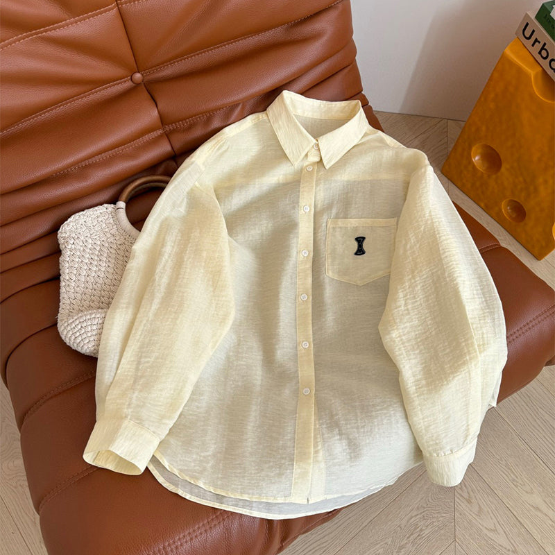 Designer Womens Blouses Sunscreen Sweet Shirt Cotton Hemp Long Shirts Belt Waist Soft Coat